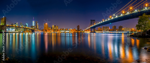 Brooklyn bridge & Manhattan bridge © Dimitri