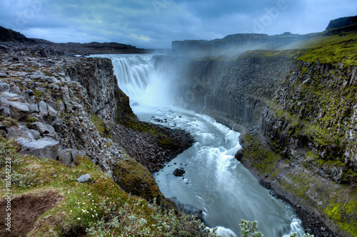 Dettifoss waterfall. Northeast Iceland photo