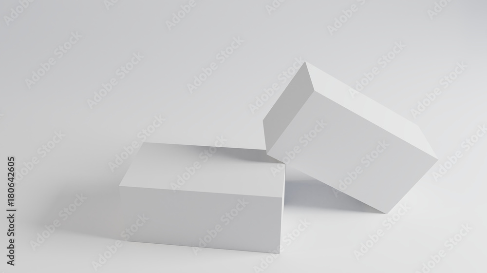 3d render of boxes on a background 3d render of boxes on a background