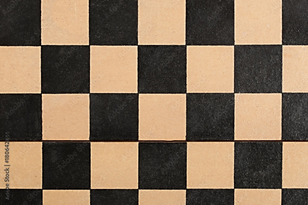Old empty chessboard Old empty chessboard