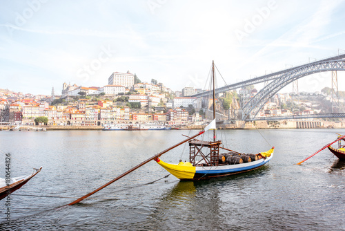 Quadro su tela Porto city in Portugal