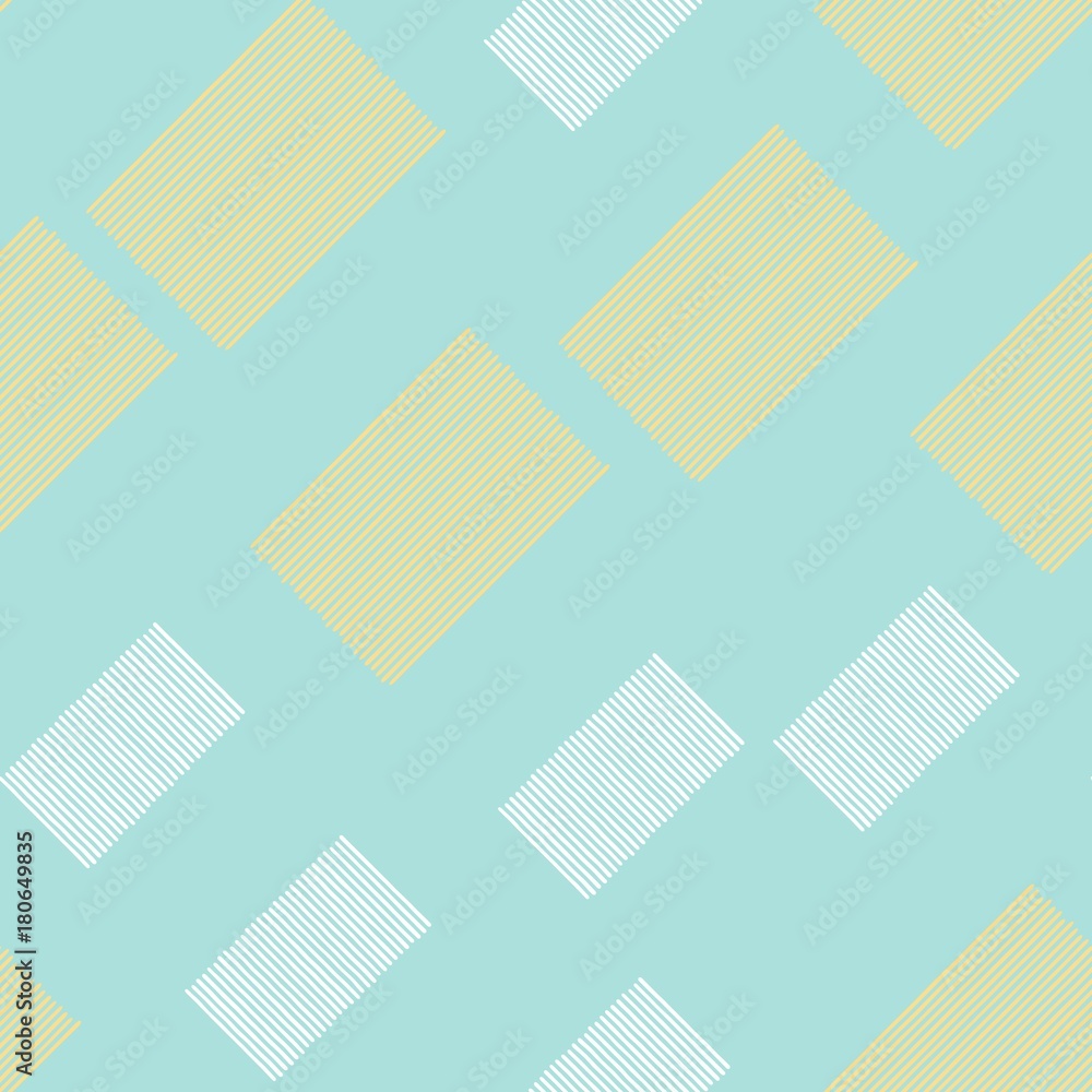 Repeating pattern with squares made of lines on a light background. Seamless vector pattern. Hand drawn image. Repeating pattern with squares made of lines on a light background. Seamless vector pattern. Hand drawn image.