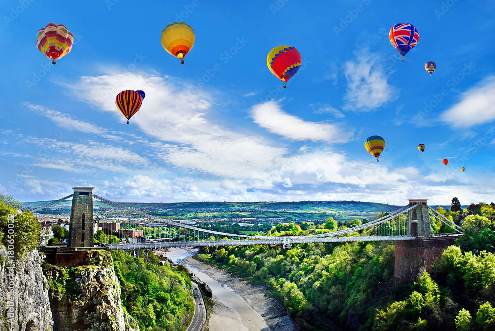 Fototapeta premium Bristol International Balloon Fiesta.