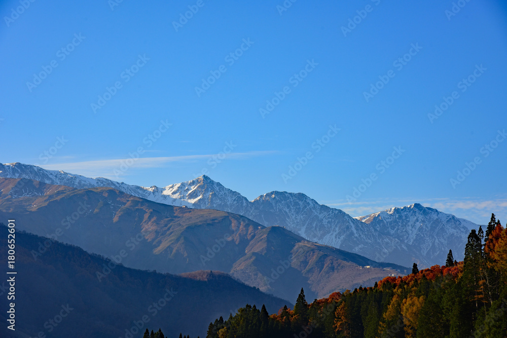 Obraz premium 白馬山