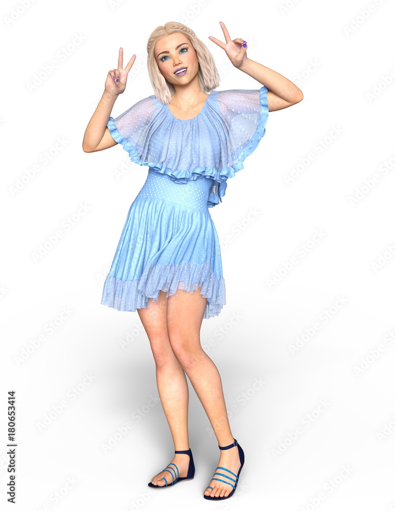 若い女性 若い女性