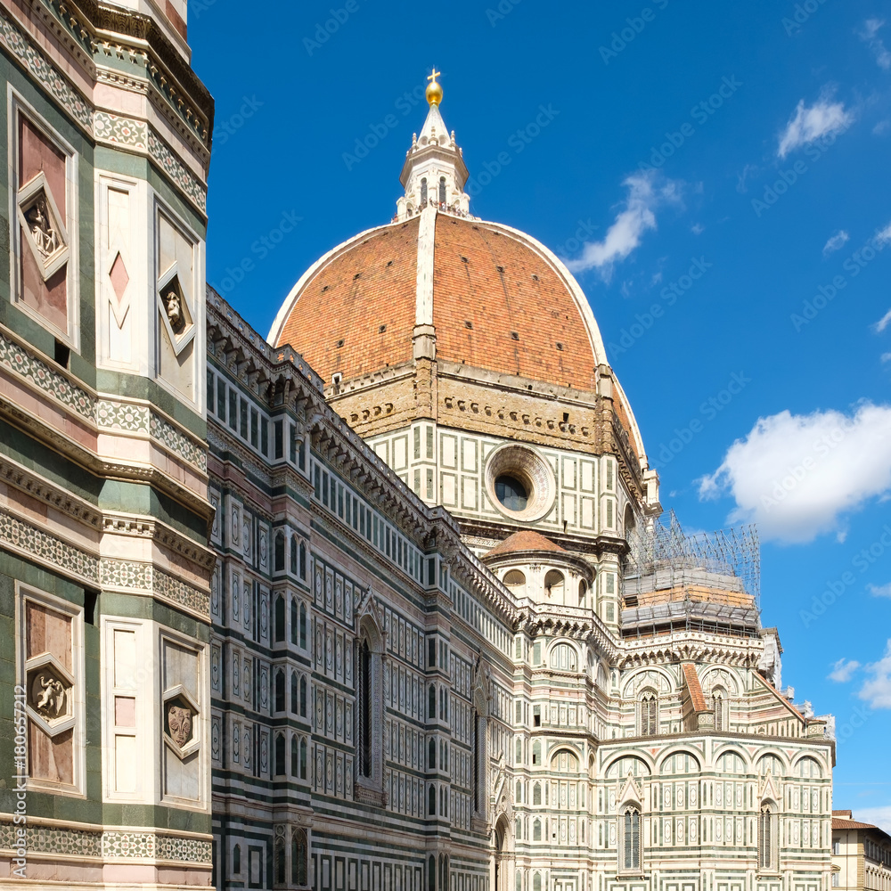 The Cathedral of Florence , also known as the Duomo