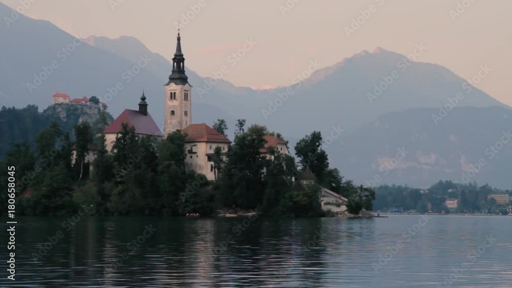 Beautiful lake Bled in Slovenia, Europe. Beautiful lake Bled in Slovenia, Europe.