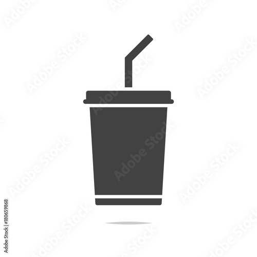 Soda drink vector icon