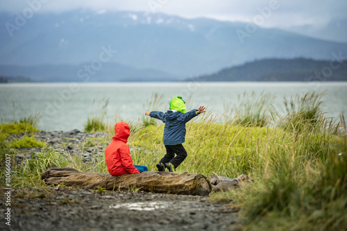 children playing outdoors