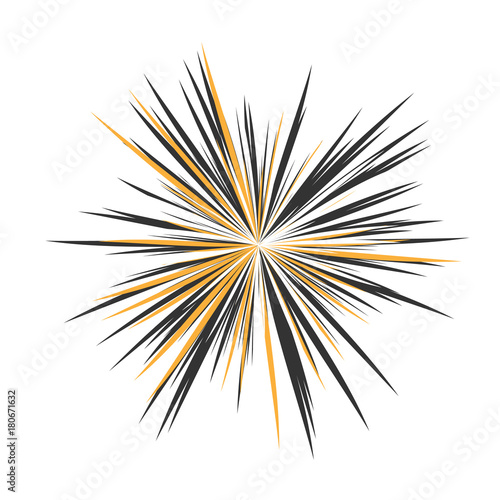 Abstract Star Explosion