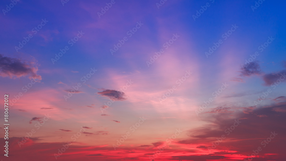 sunset blue sky and clouds sunset blue sky and clouds