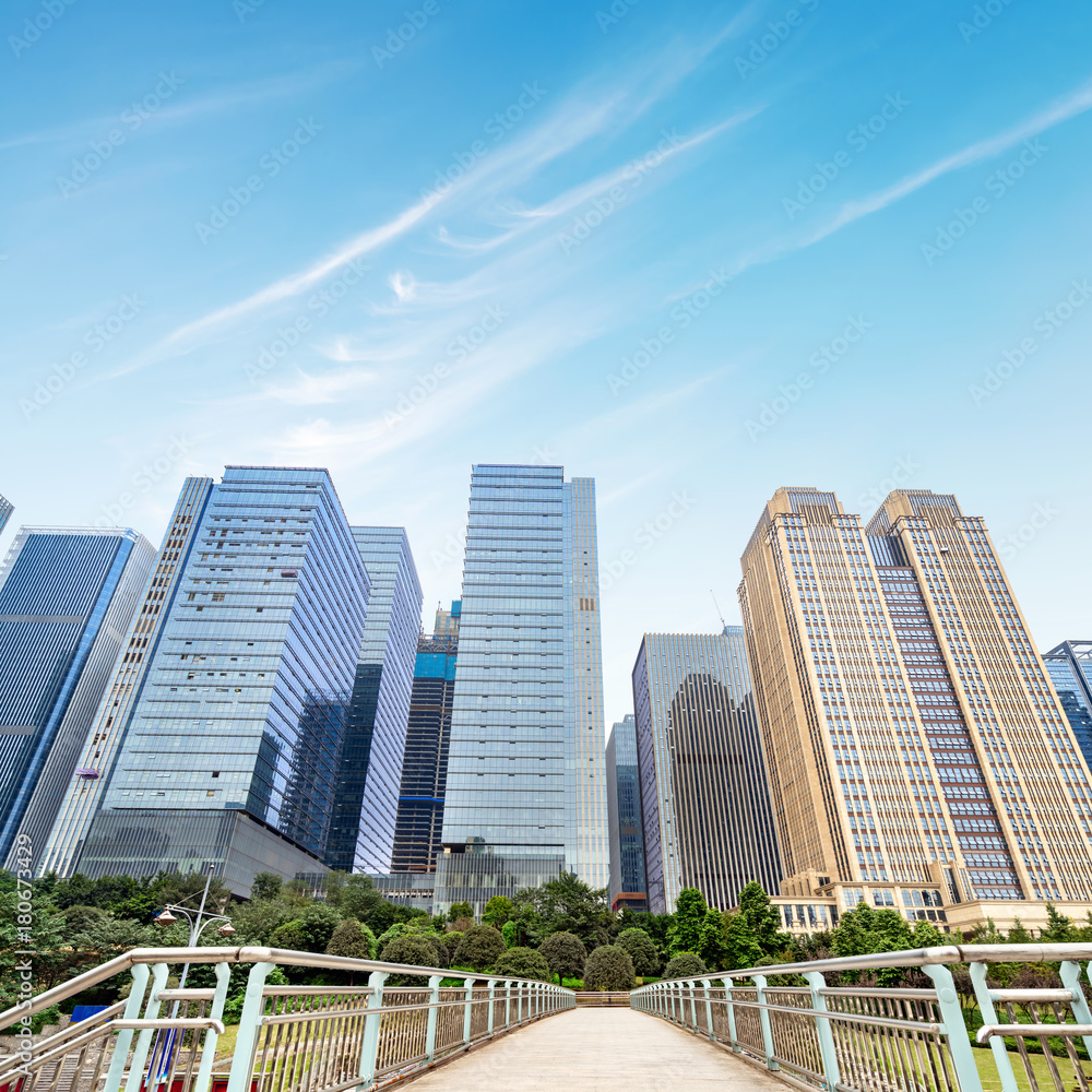 China Chongqing skyscrapers