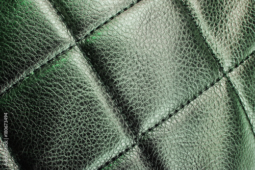 Black leather texture.