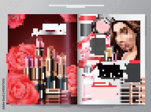 Fashion magazine template
