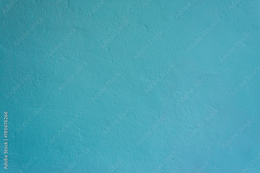 Naklejka premium texture of a painted turquoise concrete wall