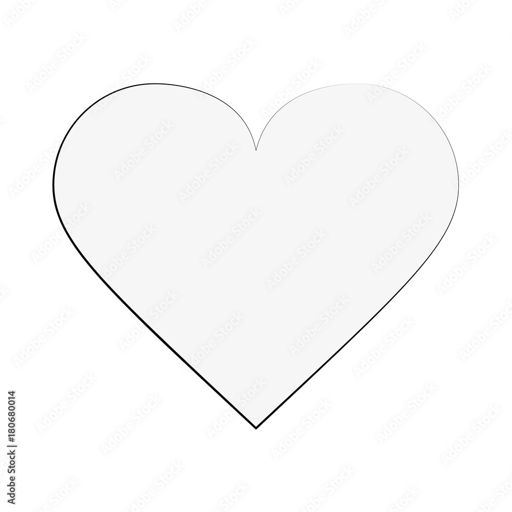 Heart game item icon vector illustration graphic design