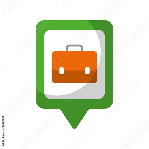 Free Download business briefcase social media square pointer web vector illustration - GFXLoad
