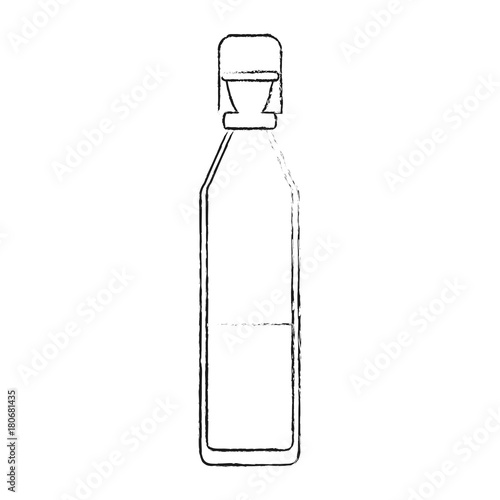 Medical test tube icon vector illustration graphic design