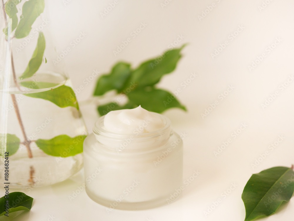 natural beauty skincare product for branding with the organic in