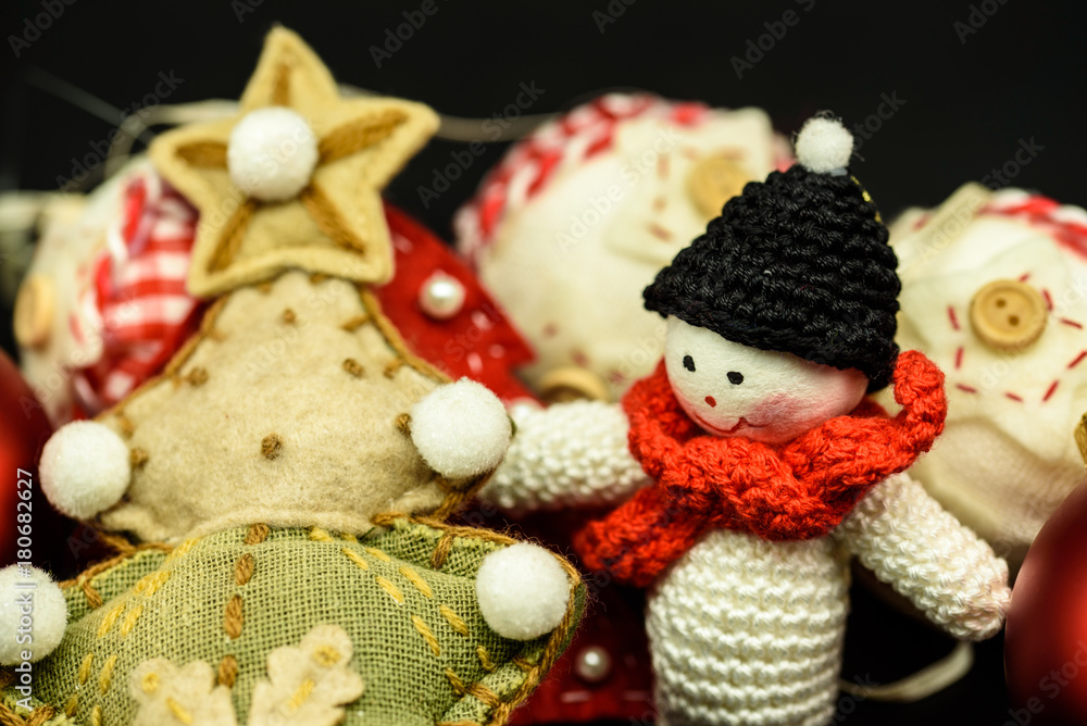 Christmas decorations. Snowman