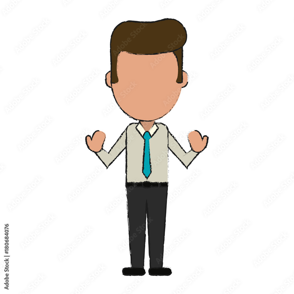 Businessman faceless vatar Icon vector illustration graphic design Businessman faceless vatar Icon vector illustration graphic design
