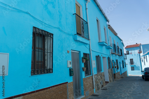The Blue City Of Juzcar Andalucia, Spain © filippo