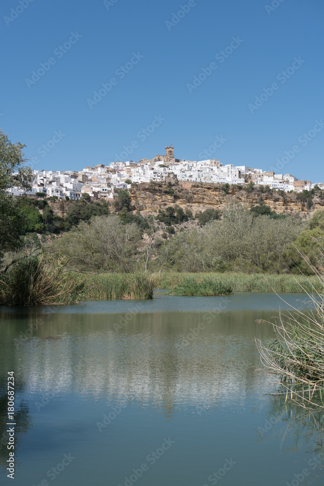 Landscape Of Arcos De La Frontera, Andalucia Spain