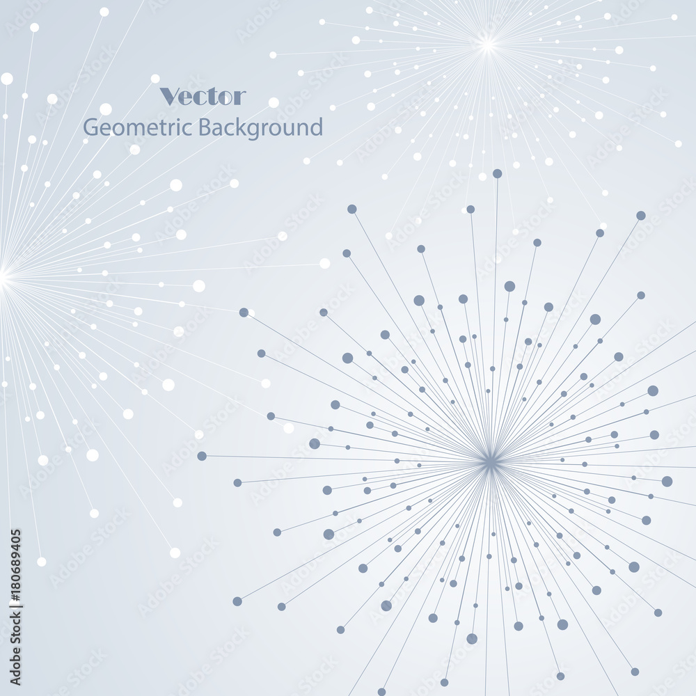 Obraz premium Vector geometric background