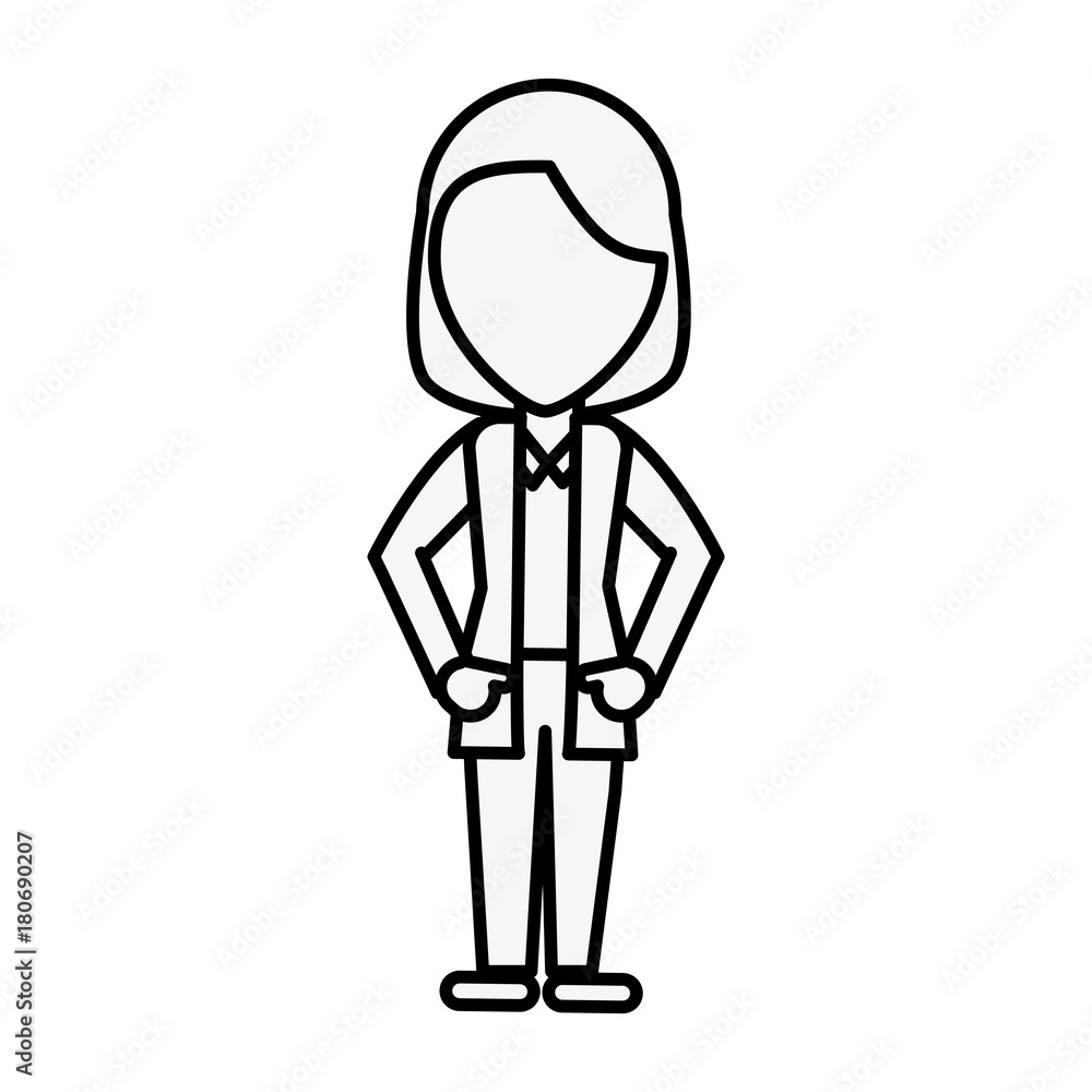 Woman faceless avatar icon vector illustration graphic design Woman faceless avatar icon vector illustration graphic design