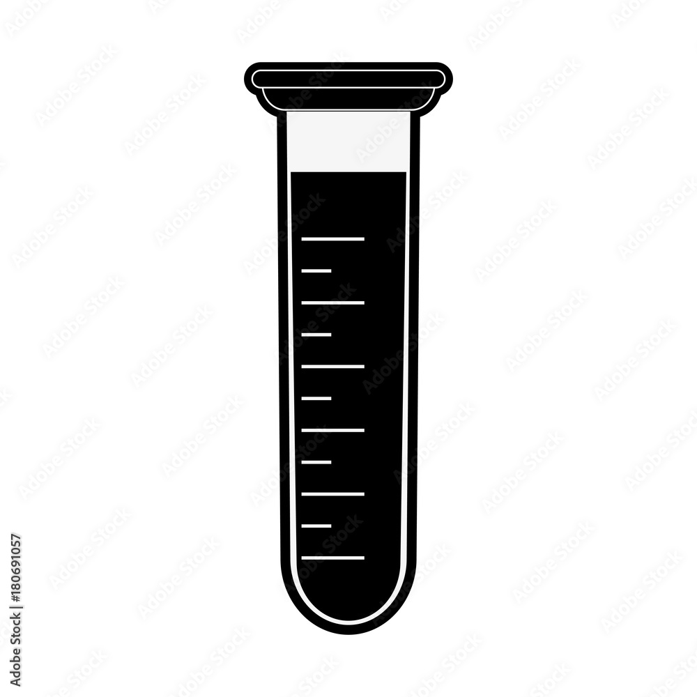 Test tube isolated icon vector illustration graphic design Test tube isolated icon vector illustration graphic design