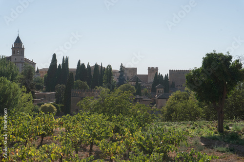 Generalife's Gardens Of Granada, Andalucia Spain