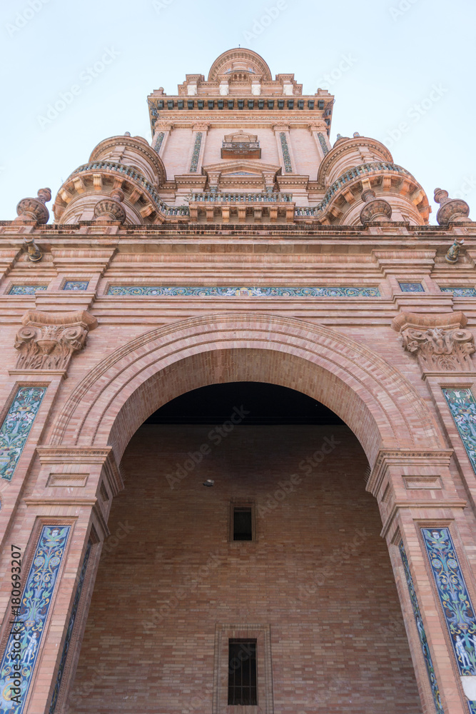 Naklejka premium Plaza De Espana Seville