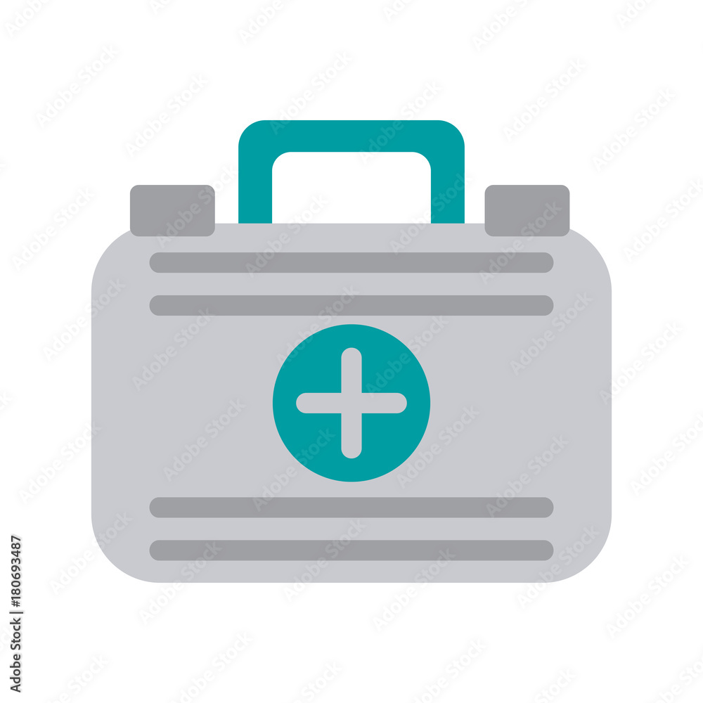 First aids suitcase icon vector illustration graphic design First aids suitcase icon vector illustration graphic design