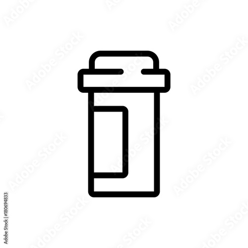 Pills flat icon