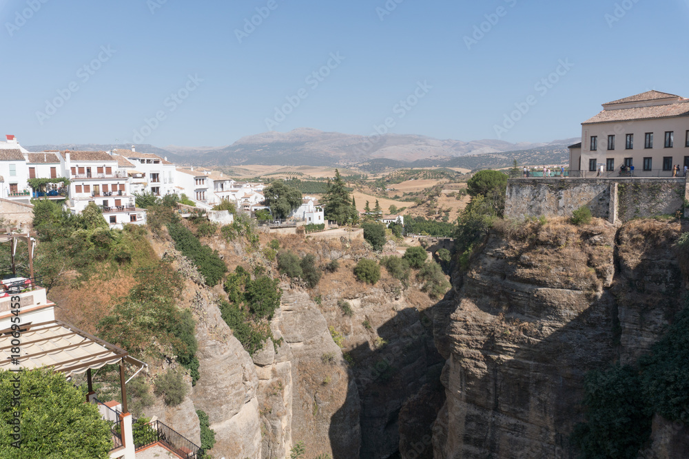 Ronda, Spain Old Town City Scape