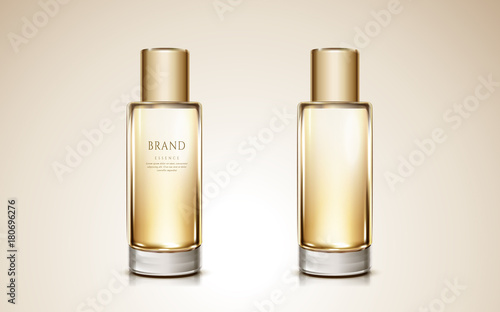 Cosmetic bottle mockup