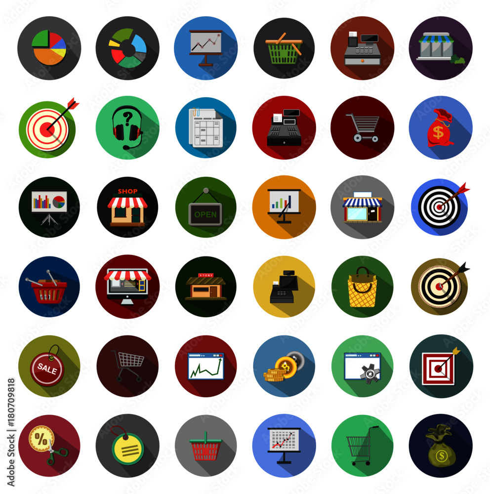 Market icons Market icons
