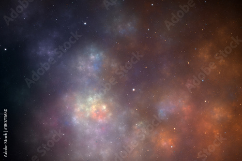 Abstract starry universe texture background © DrHitch
