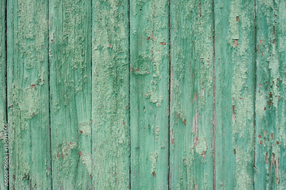 Wooden texture painted green table or board. Place for your text. Texture, background Wooden texture painted green table or board. Place for your text. Texture, background
