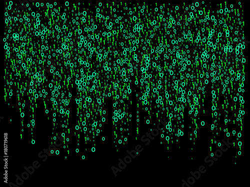 Cyber Monday Confetti. Computer Technology Futuristic Background. Falling Down binary circuit. Futurist Programmers Cyber Monday Confetti. Virtual Reality, Digital Database, Big Data Global Network
