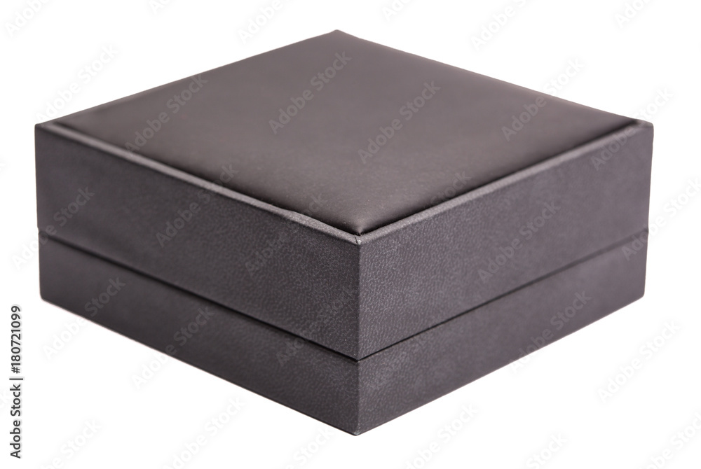 Photo closeup isolated of gift box on white background Photo closeup isolated of gift box on white background