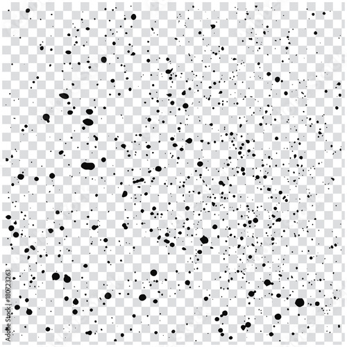 Spray brush - watercolor - isolated on white background - art vector