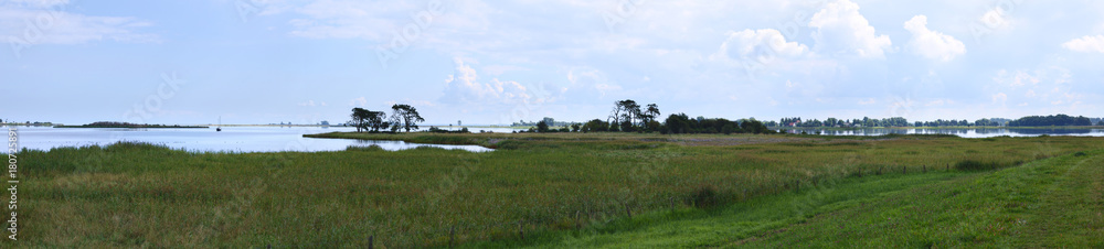 Panoramic view of nature reserve Fahrenbrink in Mecklenburg-Vorpommern, Germany Panoramic view of nature reserve Fahrenbrink in Mecklenburg-Vorpommern, Germany