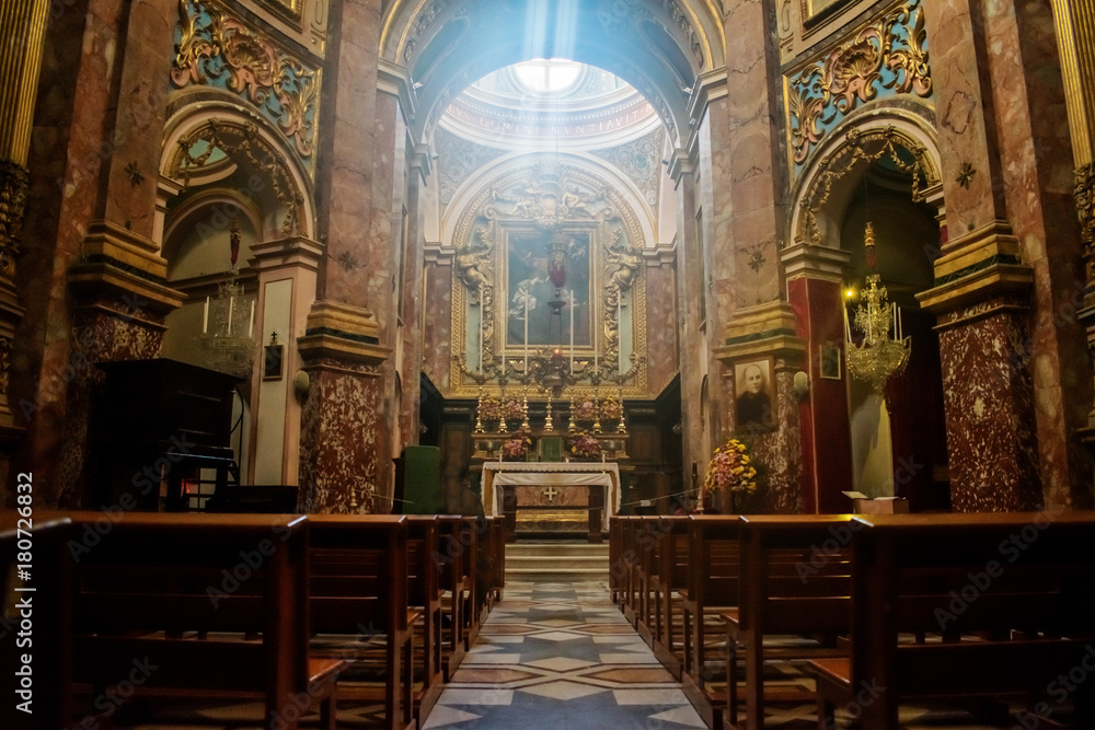 Fototapeta premium Inside the Church