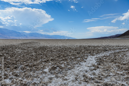 Salt plains near Badwater