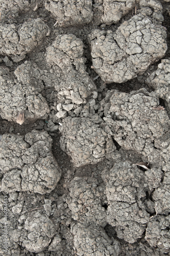 Ground parched by drought in the country Ground parched by drought in the country
