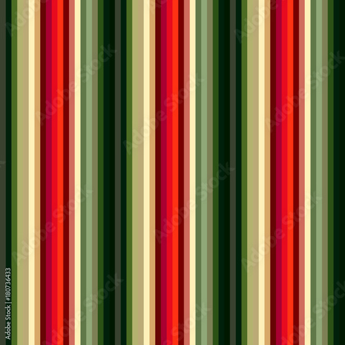 chrismas Color style seamless stripes pattern. Abstract vector background.