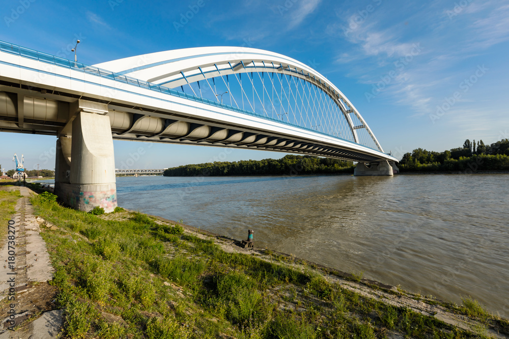 Apollo bridge on Danube