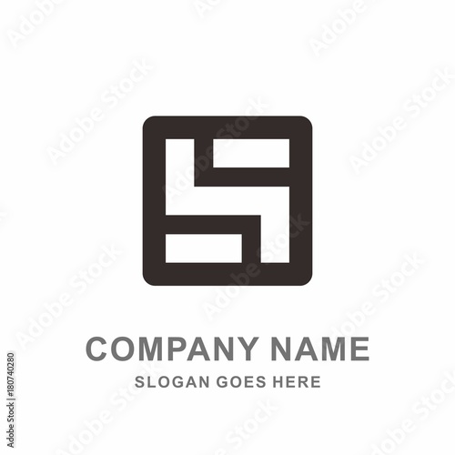 Free Download Monogram Letter S Geometric Square Architecture Interior Construction Business Company Stock Vector Logo Design Template  - GFXLoad