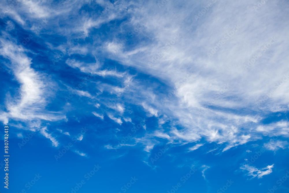 Blue sky with clouds Blue sky with clouds